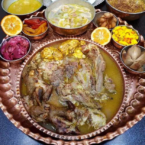 خوراک باگوشت