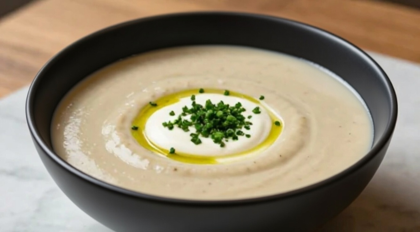 سوپ خامه متوسط